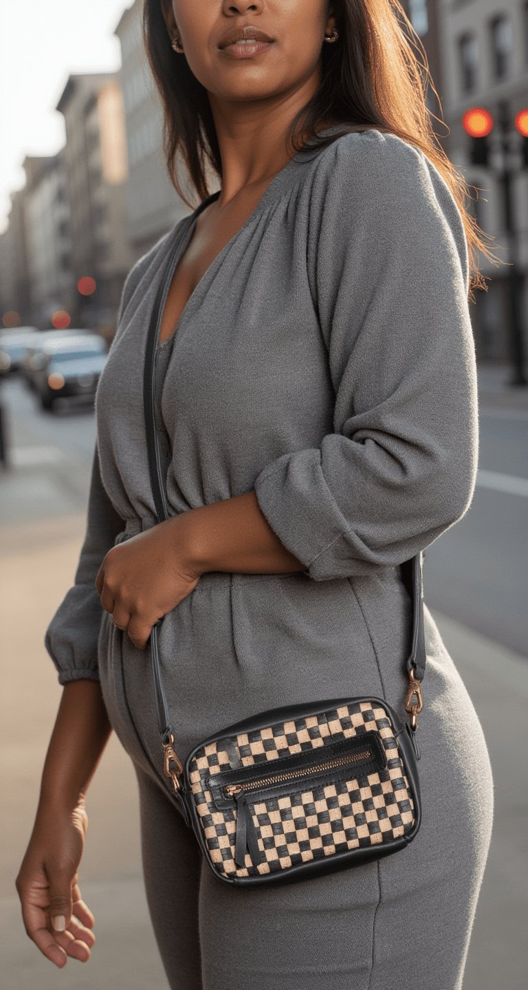 ShopYego Bags Noir & Whiskey Gode Bag