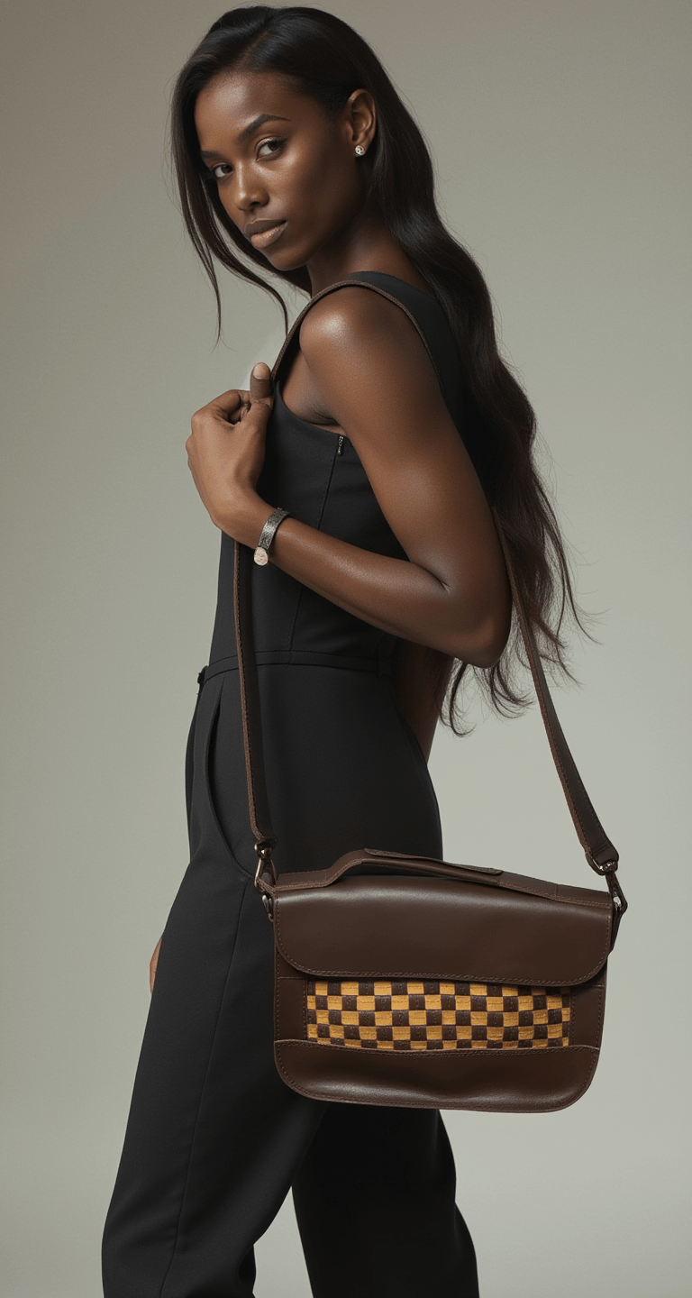 ShopYego Bags Whiskey & Cognac Fleyora Bag