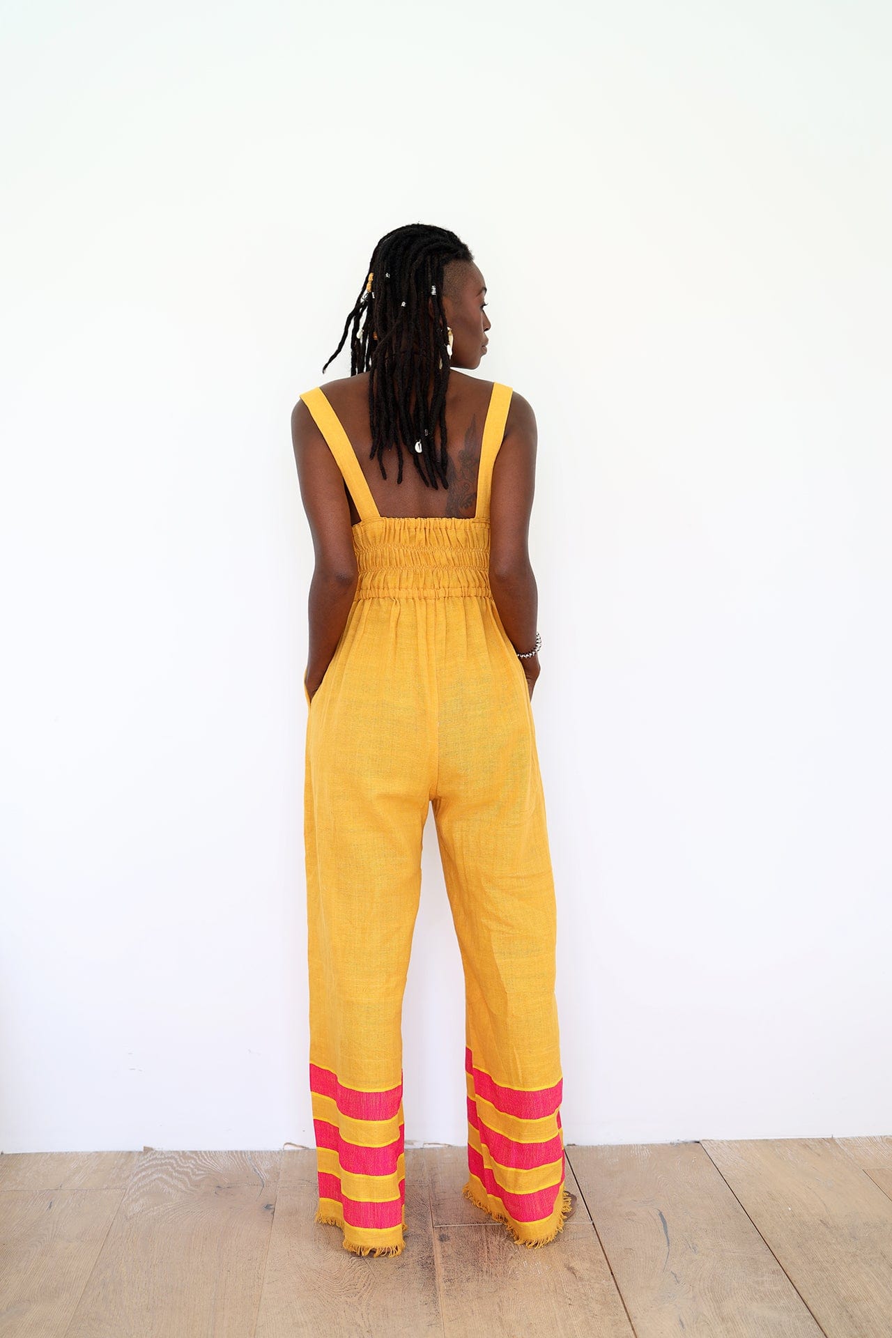 ShopYego Jumpsuits Flamingo Blen Jumpsuit