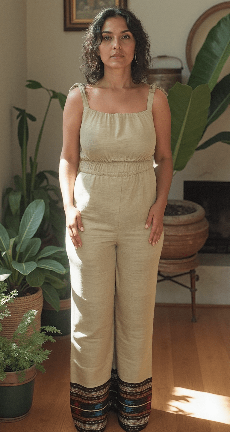 ShopYego Jumpsuits Mocha Mousse & Gabi Tilet Zewie Jumpsuit