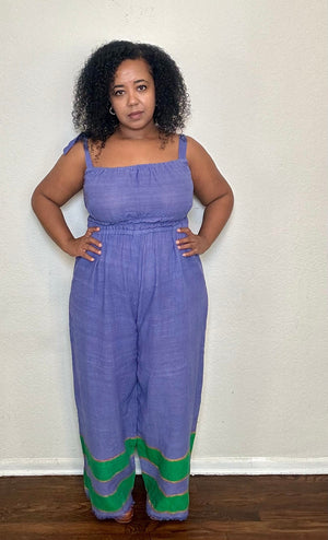 ShopYego Jumpsuits Purple Rain Sebie Jumpsuit