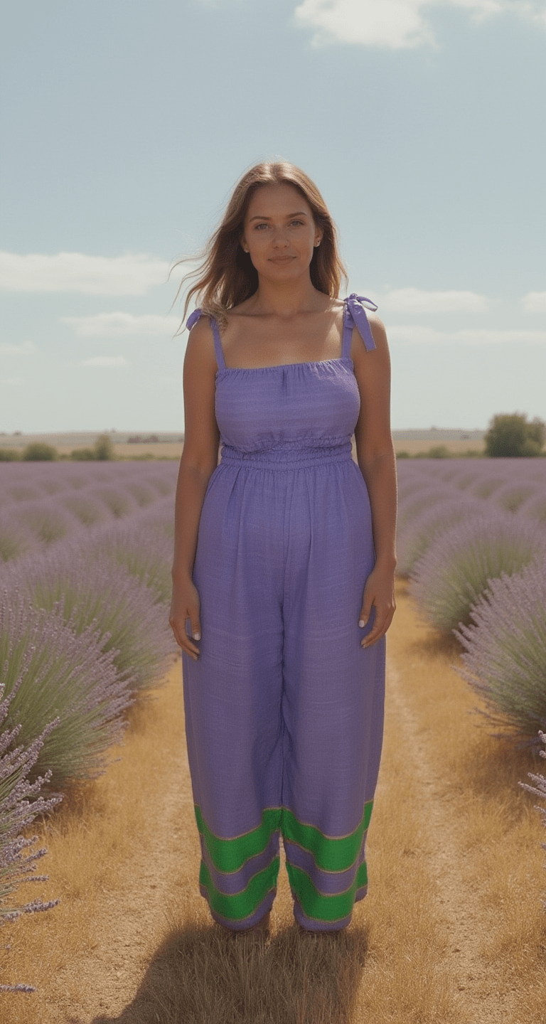 ShopYego Jumpsuits Purple Rain Sebie Jumpsuit