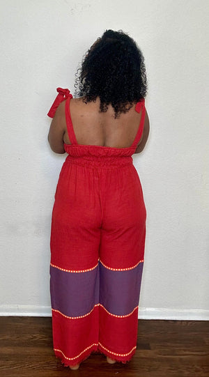 ShopYego Jumpsuits Rouge Sebie Jumpsuit