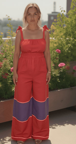 ShopYego Jumpsuits Rouge Sebie Jumpsuit