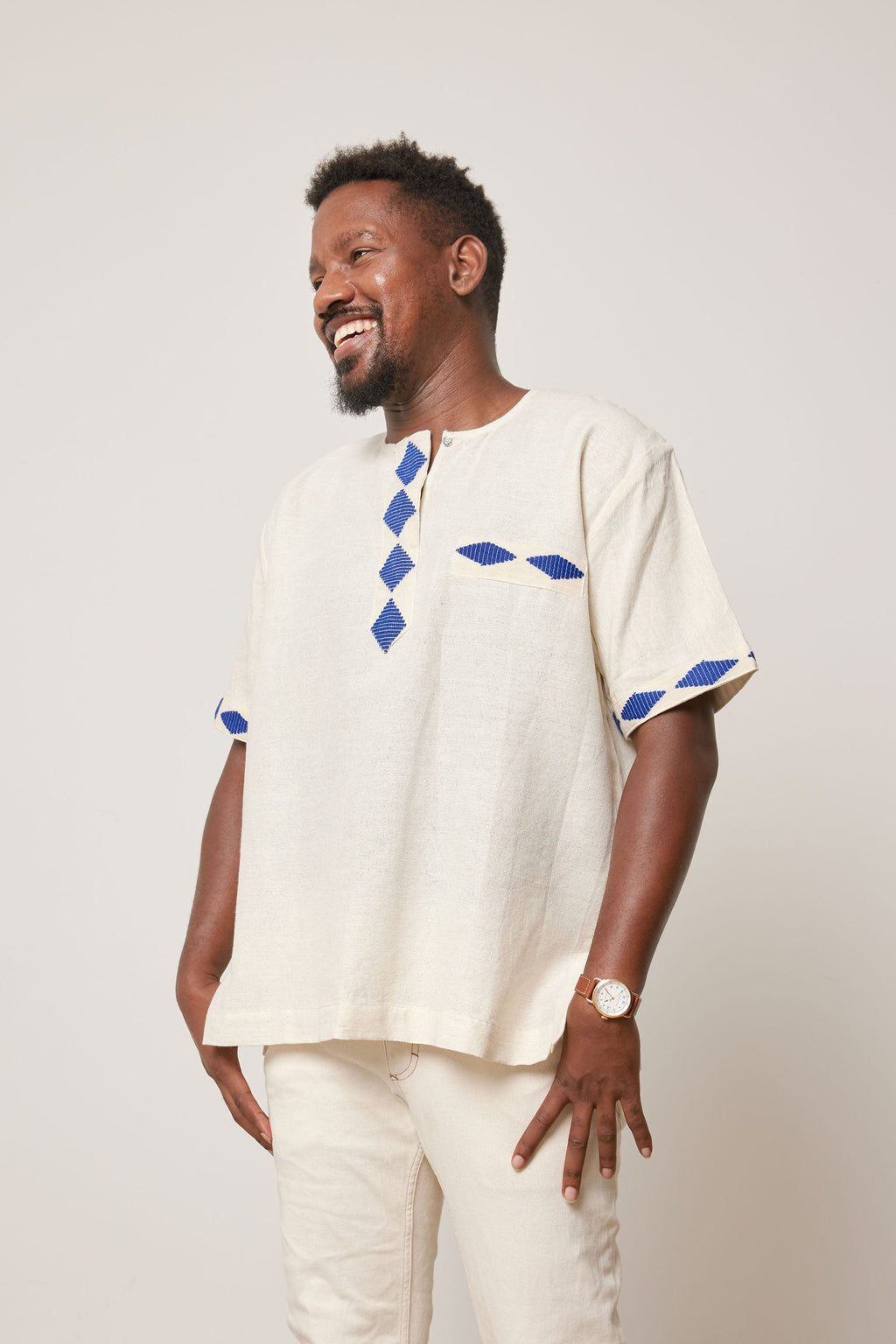 ShopYego Men's Tops Sapphire Aman Top